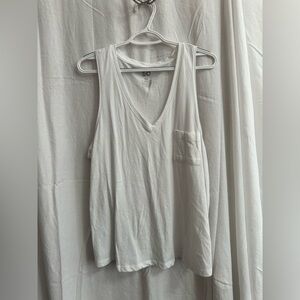 SO Women's White Tank Top
